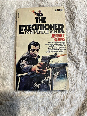 Corgi The Executioner: Jersey Guns Vintage Paperback Book